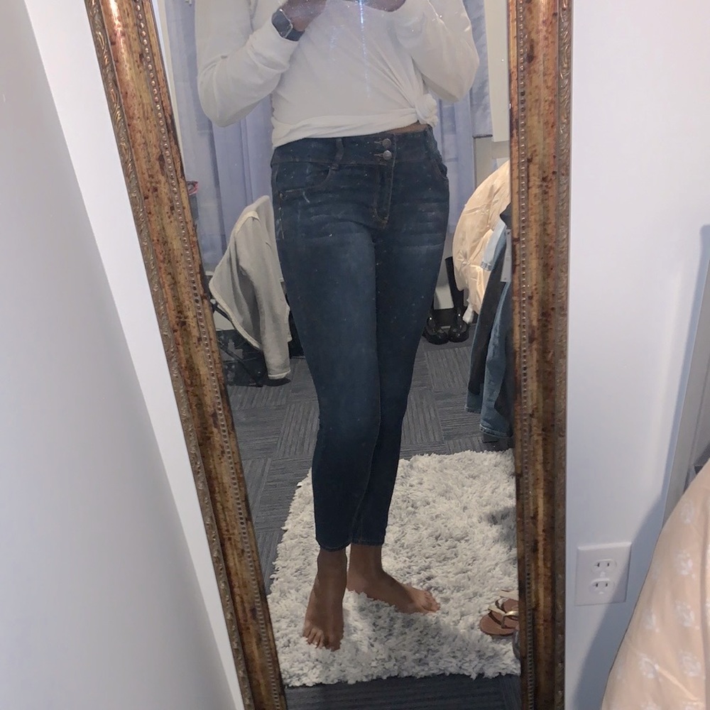 Hailey High-Rise Dark Wash Jeans